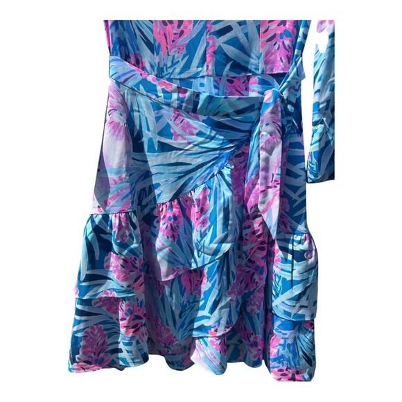 LILLY PULITZER LAEDA STRETCH DRESS NWOT SIZE XXS preppy cruise resort boho - Picture 5 of 9